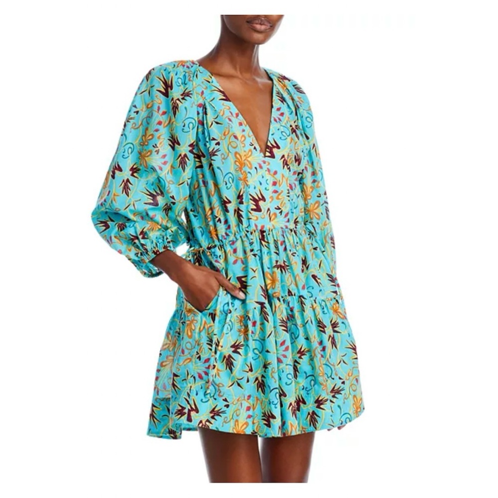 A.L.C. Sally Cotton Mini Dress Sz. 4 - Picture 3 of 14
